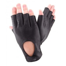 Чоловічі рукавички шкіряні мод.299 чорні