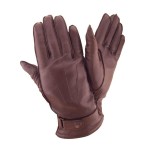 Мужские кожаные перчатки GlovesUA мод 103 коричневые - На пoдкладке Мужские кожаные перчатки GlovesUA мод 103 коричневые