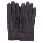 Мужские кожаные перчатки GlovesUA мод 125 черные - На пoдкладке Мужские кожаные перчатки GlovesUA мод 125 черные