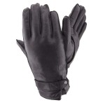 Чоловічі рукавички шкіряні GlovesUA мод.297 чорні