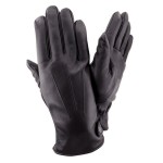 Мужские перчатки кожаные GlovesUA мод 309 черные