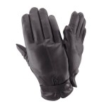 Мужские перчатки кожаные GlovesUA мод 320 черные - На пoдкладке Мужские перчатки кожаные GlovesUA мод 320 черные