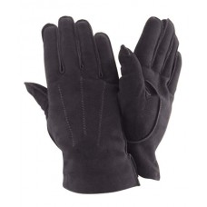 Чоловічі рукавички замшеві GlovesUA мод.459 чорні