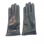 Чоловічі шкіряні рукавички GlovesUA мод.463 евкаліпт