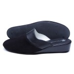 Комнатные тапочки женские Pellagio 222 черный+велюр