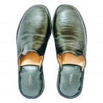 Комнатные тапочки женские Pellagio 420 черное серебро