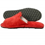 Комнатные тапочки женские Pellagio 460 Красный велюр