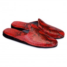 Комнатные тапочки женские Pellagio 550 красная змея