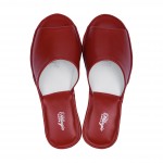 Комнатные тапочки женские Pellagio 564 красный наппа