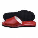 Комнатные тапочки женские Pellagio 564 красный наппа