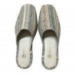 Комнатные тапочки Pellagio 1070 белые риски