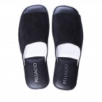 Комнатные тапочки Pellagio 160 чёрная замша