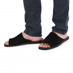 Комнатные тапочки Pellagio 160 чёрная замша