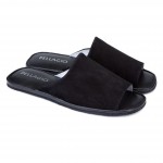 Комнатные тапочки Pellagio 160 чёрная замша