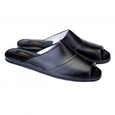 Комнатные тапочки Pellagio 701 черный наппа