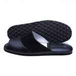 Комнатные тапочки Pellagio 701 черный наппа+велюр