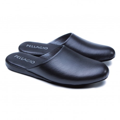 Комнатные тапочки Pellagio 771 черный наппа