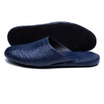 Комнатные тапочки Pellagio 771 синяя рептилия