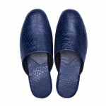 Комнатные тапочки Pellagio 771 синяя рептилия