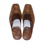 Комнатные тапочки Pellagio 903 коричневая змея