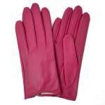 Жіночі шкіряні рукавички GlovesUA мод.394 орхідея