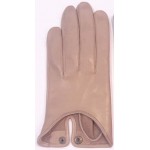 Жіночі шкіряні рукавички GlovesUA мод.377 екрю