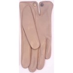 Жіночі шкіряні рукавички GlovesUA мод.377 екрю