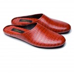 Комнатные тапочки Pellagio 1504 терракотовый крокодил