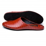 Комнатные тапочки Pellagio 1504 терракотовый крокодил