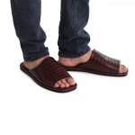 Комнатные тапочки Pellagio 160 коричневый крокодил new