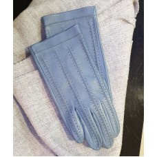 Чоловічі шкіряні рукавички GlovesUA мод.108 петролеум