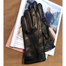 Чоловічі рукавички шкіряні GlovesUA мод.497 чорні (шов назовні) Чоловічі рукавички шкіряні GlovesUA мод.497 чорні (шов назовні)