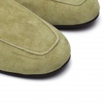 Лоферы Pellagio 001/3328 хаки замша