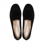 Лоферы Pellagio 001/3301 черная замша