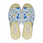 Комнатные тапочки женские Pellagio 4601 Украина белые