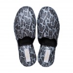 Комнатные тапочки женские Pellagio 420 серебряная змея