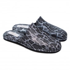 Комнатные тапочки женские Pellagio 420 серебряная змея