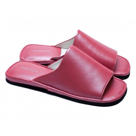 Комнатные тапочки женские Pellagio 360 светло-розовая напа