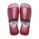 Комнатные тапочки женские Pellagio 360 темно-розовая напа