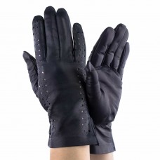 Женские перчатки кожаные  мод.019 джинс