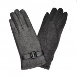 Женские перчатки трикотажные Ranna мод.20100 серые