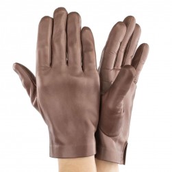 Мужские перчатки кожаные мод.90 тауп