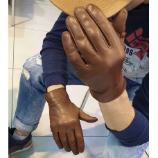 Мужские перчатки кожаные мод.90 укр коньяк Мужские перчатки кожаные мод.90 укр коньяк