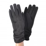 Женские перчатки трикотажные мод.80-17 черные