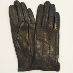 Женские перчатки кожаные Pitas мод.LN0405Z черные