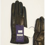 Женские перчатки кожаные Pitas мод.LN0405Z черные