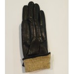Женские перчатки кожаные Pitas мод.LN0405Z черные
