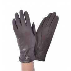Женские перчатки кожаные Pitas мод.LN0459Z коричневые