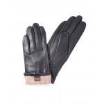 Женские перчатки кожаные Pitas мод.LN0462Z черные