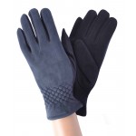 Женские перчатки трикотажные Ranna мод.80-11 синие